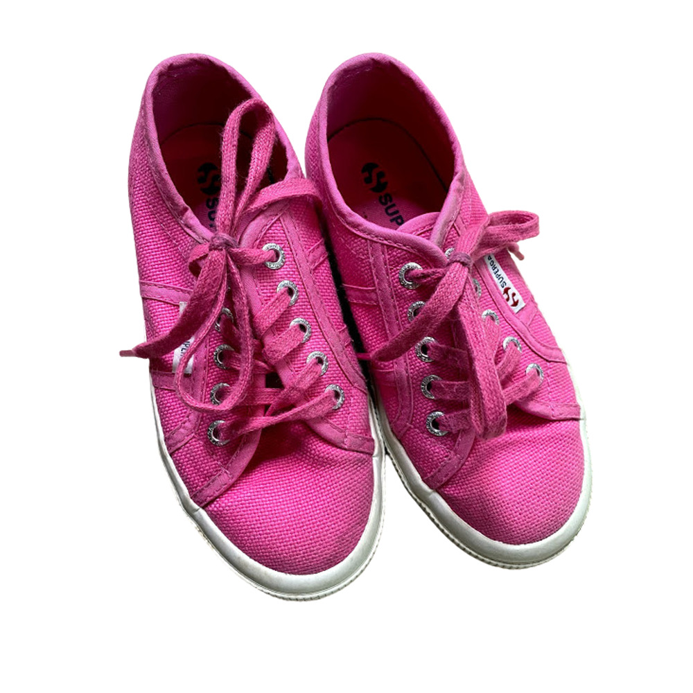 Superga Pink Kids JCOT Classic Low-Top Sneakers